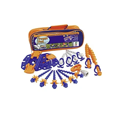 Imagen de Peg Peggy PP99 Accesorios con Stop y Fix Go toldos, Orange, Set of 16