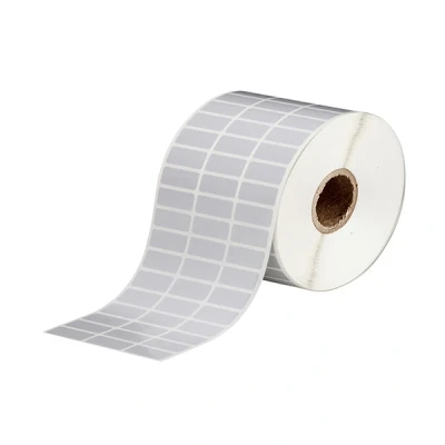 Imagen de Brady BPT 5 7563 2.5 etiqueta de poliéster mate metalizado 25,40 x 12,70 mm (original)