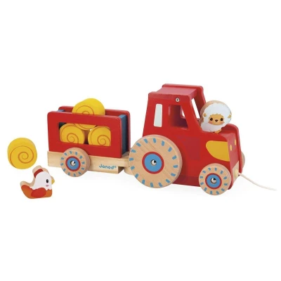 Imagen de Tractor con Cuerda de Arrastre