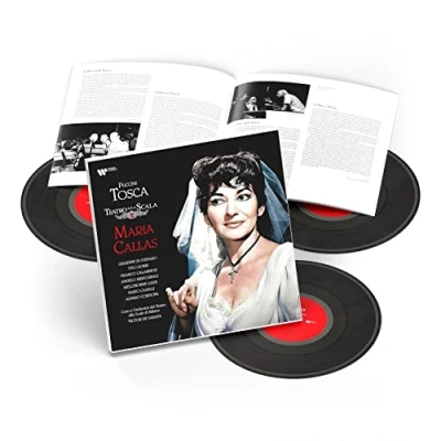 Imagen de Maria Callas, G. Di Stefano, Puccini: Tosca (3 LP) [Vinilo]