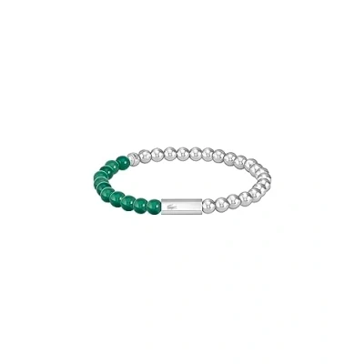 Imagen de Lacoste Pulsera con cuentas para Hombre Colección SCOTTIE, Jade