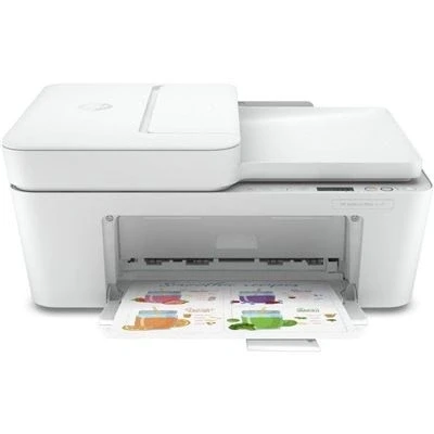 Imagen de HP DeskJet Plus 4120 3XV14B, Impresora Multifunción A4, Imprime, Escanea, Copia y Fax, Wi Fi, USB 2.0, Smart App, Incluye 3 Meses del Servicio Instant Ink, Blanca