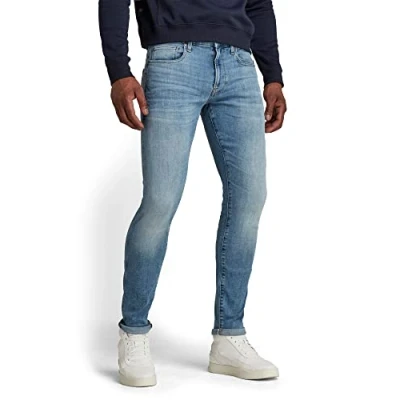 Imagen de G STAR Revend Skinny, Vaqueros para Hombre, Azul (lt indigo aged 51010 8968 8436), 29W / 34L
