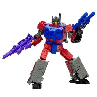 Imagen de Transformers Legacy United, Deluxe Class, G1 Universe Quake, Figura Convertible de 14 cm, a para niños y niñas Partir 8 años