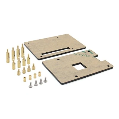 Imagen de Geekworm Raspberry Pi 4 Case, Universal Hat Size Case DIY Kit for 5 /Raspberry Model B / 3B+/ 3B 2B &amp; Expansion Board