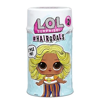 Imagen de L.O.L. Surprise! Hairgoals Series 2 Muñeca con Pelo Peinable y 15 Sorpresas. Incluye Accesorios de Moda Efectos Cambio Color. Muñecas para Coleccionar Niños a Partir 3 Años