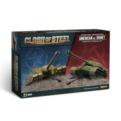 Imagen de Gale Force Nine Choque de acero Operation Unnthinkable American v.s. Soviet Kit inicio completo