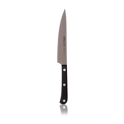 Imagen de Arcos Europa, Cuchillo Cocinero, Acero Inoxidable Nitrum 150 mm, Mango POM Color Negro
