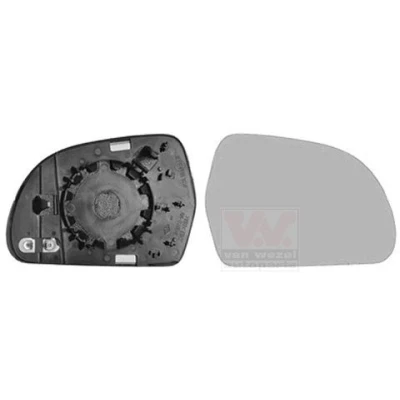 Imagen de VAN WEZEL 0327832 Cristal de Espejo derecha AUDI: A3 Sportback, A4 B8 Avant, Berlina, SKODA: Octavia 2 Combi, II Hatchback
