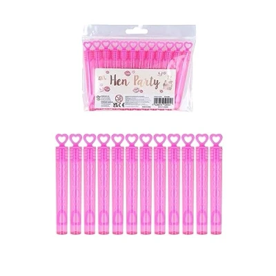 Imagen de Hen Night Pack of 12 Bubble Tubes Party Accessory