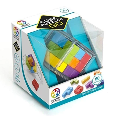 Imagen de Smart Games Cube Puzzler Go Juegos Infantiles 8 Años O Más Rompecabezas Niños Cubo Para 80 Desafíos Regalos
