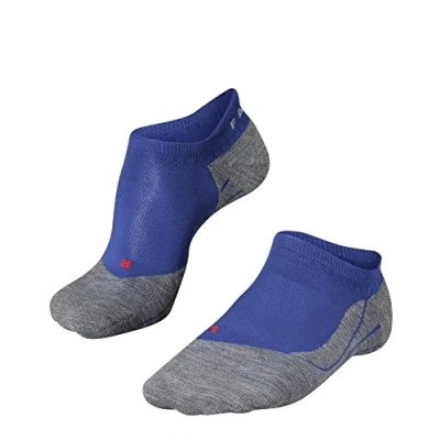 Imagen de FALKE RU4 Endurance Invisible M IN algodón anti ampollas fino 1 par, Calcetines para correr Hombre, Azul (Athletic Blue 6451), 44 45
