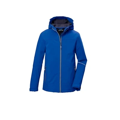 Imagen de killtec Niños Chaqueta softshell/chaqueta de exterior con capucha KOW 366 BYS SFTSHLL JCKT, dunkel stahlblau, 152, 42161 000