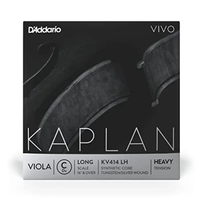 Imagen de D&#039;Addario KV414 LH Long Scale Heavy Tension Kaplan Vivo Viola C String
