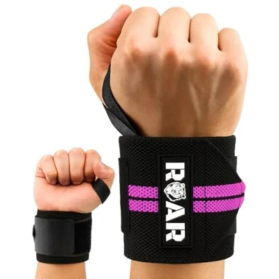 Imagen de Roar® Muñequeras Deportivas, Crossfit Hombre y Mujer, Gym Hombre, Wrist Wraps, Muñequera Crossfit, Gimnasio, Calistenia, Musculación, Halterofilia