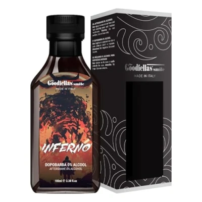 Imagen de The Goodfellas&#039; smile fluido dopobarba Inferno zero alcool 100ml