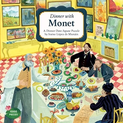 Imagen de Dinner with Monet: A 1000 Piece Date Jigsaw Puzzle