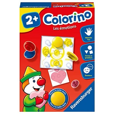 Imagen de Ravensburger Colorino Les Emotions Juego Educativo Aprendizaje de Colores Actividades Creativas para niños 2 años