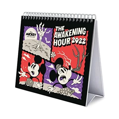 Imagen de Grupo Erik Calendario escritorio Deluxe 2022 Disney Mickey sobremesa mesa anual Producto con licencia oficial (CS22015)