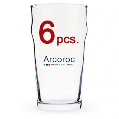 Imagen de ARCOROC Nonic Pint Beer Glass 570 ml Set de 6