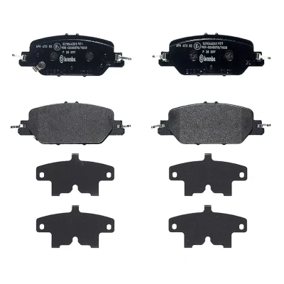Imagen de BREMBO P 28 097 Juego de pastillas freno con avisador acústico desgaste Chapa antichirridos sin accesorios HONDA: CR V 5