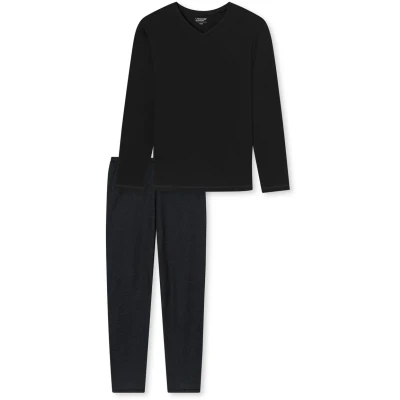 Imagen de uncover by Schiesser SET Pijama, Hombre, Talla: 48, Schwarz