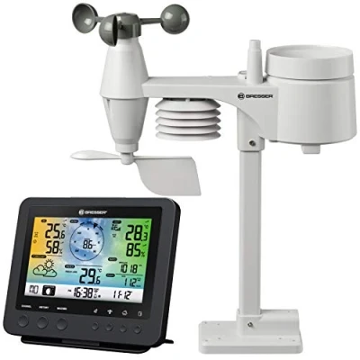 Imagen de Estación meteorológica Bresser color 5 En 1 Sensor P, Función WLAN, Pantalla a 5.7 &#039;&#039;, Negro