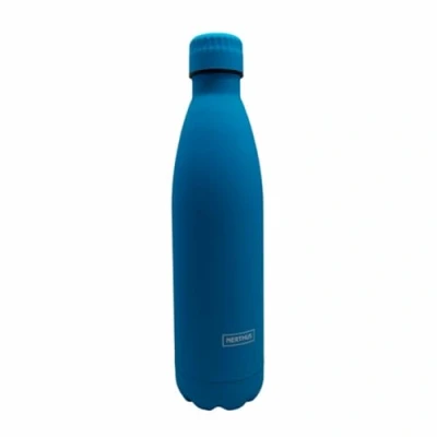Imagen de Nerthus FIH 607 Termo Doble Pared para frios y Calientes Diseño Naranja de Acero Inoxidable 750 ml Libre BPA, Tapon Hermético, 18/8