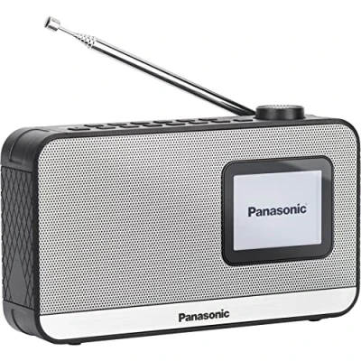 Imagen de Panasonic RF D15EG K Radio Digital Portátil Dab+/FM con Bluetooth, Pantalla LCD TFT de 2,4&quot;, Altavoz 1 W y 5 cm, 4 Botones Preestablecidos, Batería CA, Alarma, Funciones Reloj, Negro.