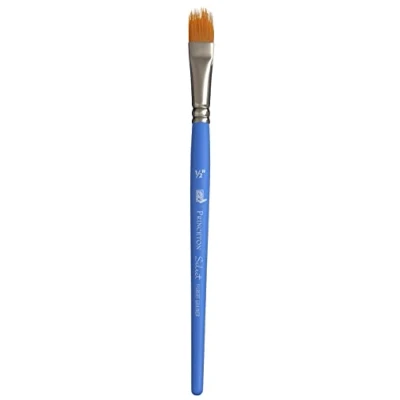 Imagen de Princeton 10011496 Select Sintético Lengua Gato Peine 1/2 Pulg, Marr—n, Filbert Grainer Size Inch