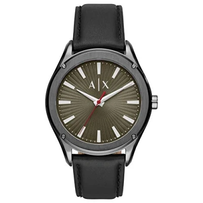 Imagen de Armani Exchange Reloj para de Cuarzo con Correa en Cuero Genuino AX2806