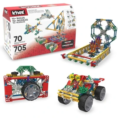 Imagen de Disabled Do not use K&#039;nex 13419 Juego de construcción, 70 modelos