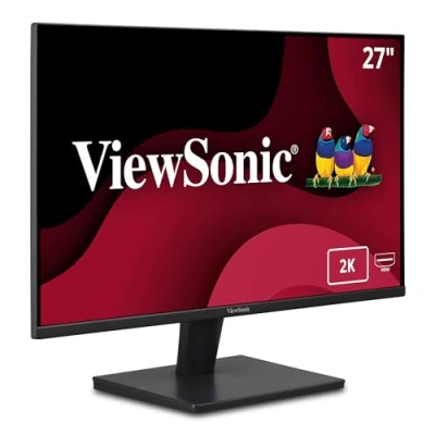 Imagen de ViewSonic VA2715 2K MHD Monitor WQHD de 27 Pulgadas con diseño sin Marco, 2 HDMI, DisplayPort, Altavoces, Cuidado los Ojos para el Trabajo y Estudio en casa