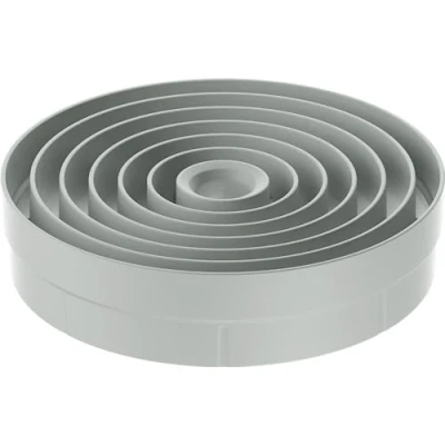 Imagen de BORA PUEDL Tobera de entrada gris clara original para PURE, Extractor, Accesorio placa cocción