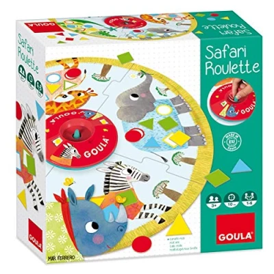 Imagen de Goula Safari roulette, Juego de mesa preescolar a partir 3 años