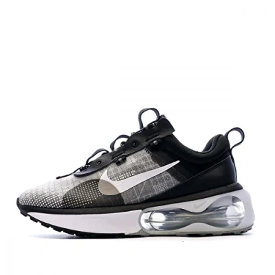 Imagen de Nike Wmns Air MAX 2021, Sneaker Mujer, Black White Metallic Silver Smoke Grey, 40.5 EU