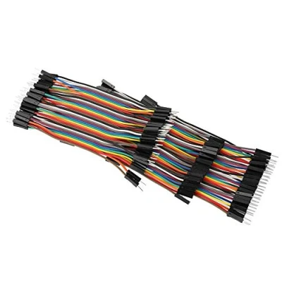 Imagen de Puente Dupont 10cm Jumper Cables De Hembra a Para Arduino 3piececs 40 Pines