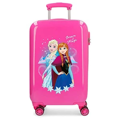 Imagen de Disney Frozen Dream of Magic Maleta de cabina Rosa 37x55x20 cms Rígida ABS Cierre combinación 32L 2,5Kgs 4 ruedas dobles Equipaje Mano