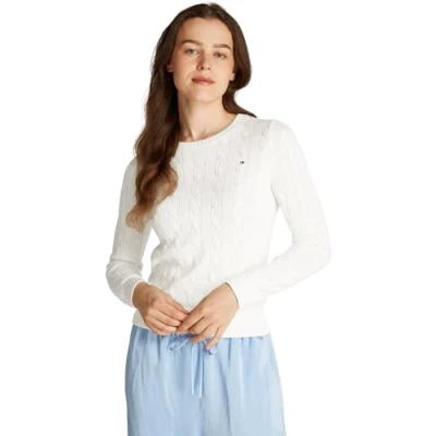 Imagen de Tommy Hilfiger Jersey de punto, Mujer, Talla: XL, Ecru