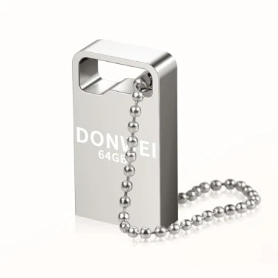 Imagen de Mini Pendrive, Memoria USB 2.0, Pen Drive 64GB, 64GB se Puede Colgar en el Llavero, Listo para Almacenar y Hacer Copias de Seguridad Datos