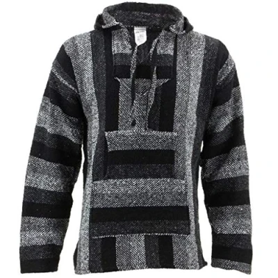 Imagen de Chaqueta con capucha, tonos grises, hippie, parte superior gris Large