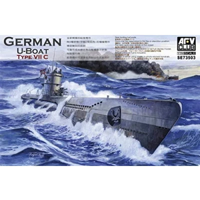 Imagen de Unbekannt AFV de Club se73503 Maqueta Submarino Type VII C