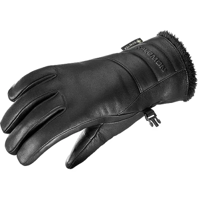 Imagen de Salomon Native Gore Tex Guantes Impermeables para Mujer, Protección climática, Estilo, Fácil de usar, Deep Black, M