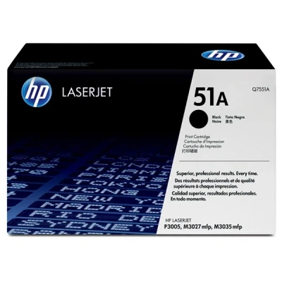 Imagen de Tóner Negro Hp 51a Q7551a