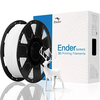 Imagen de Creality PLA Filament 1.75mm, Filamento para Ender Impresora 3D, 1kg Spool(2.2lbs) Blanco
