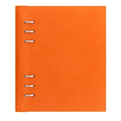 Imagen de Filofax Cuaderno de notas rellenable A5, color naranja