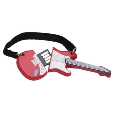Imagen de Tech One PENDRIVE Guitarra Red 32GB USB 2.0