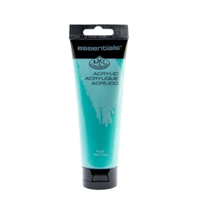 Imagen de Royal &amp; Langnickel Essentials Tubos de pintura acrílica, 120 ml, 3 unidades, color cian