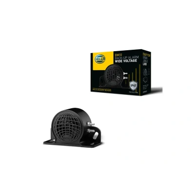 Imagen de HELLA Avisador de marcha atrás BM10 110dB (A) sonido alta intensidad ECE Color carcasa: negro atornillado Conector: contacto roscado Cant.: 1 3SL 009 148 141