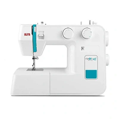 Imagen de ALFA Next 40+ Spring Maquina De Coser, Azul, 30 X 19 37 Cm